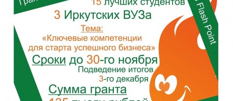 Грант на участие в Open Flash Point 2013